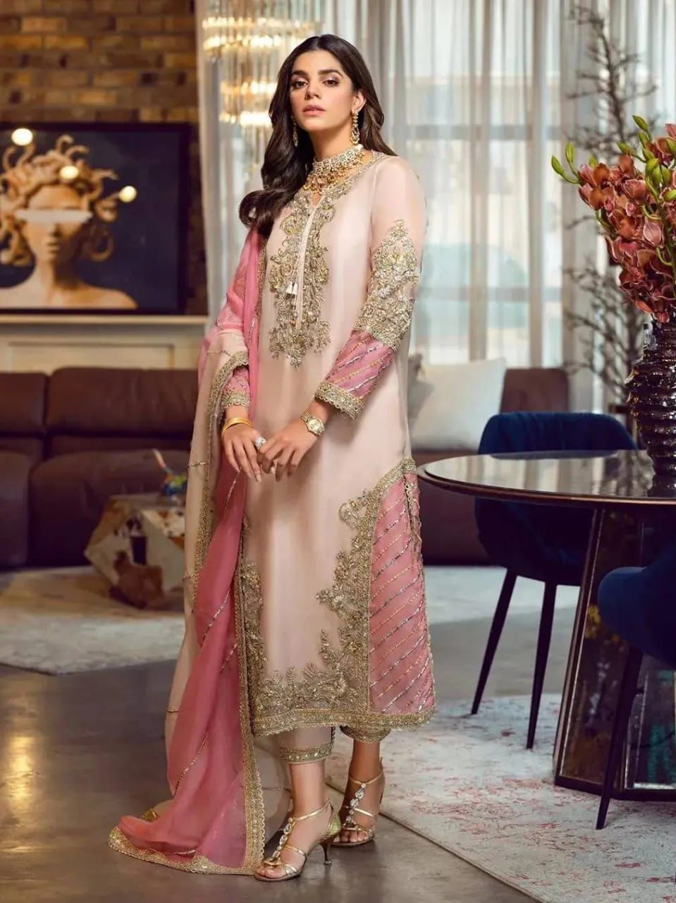 Sara Rohail Asghar Organza Suit