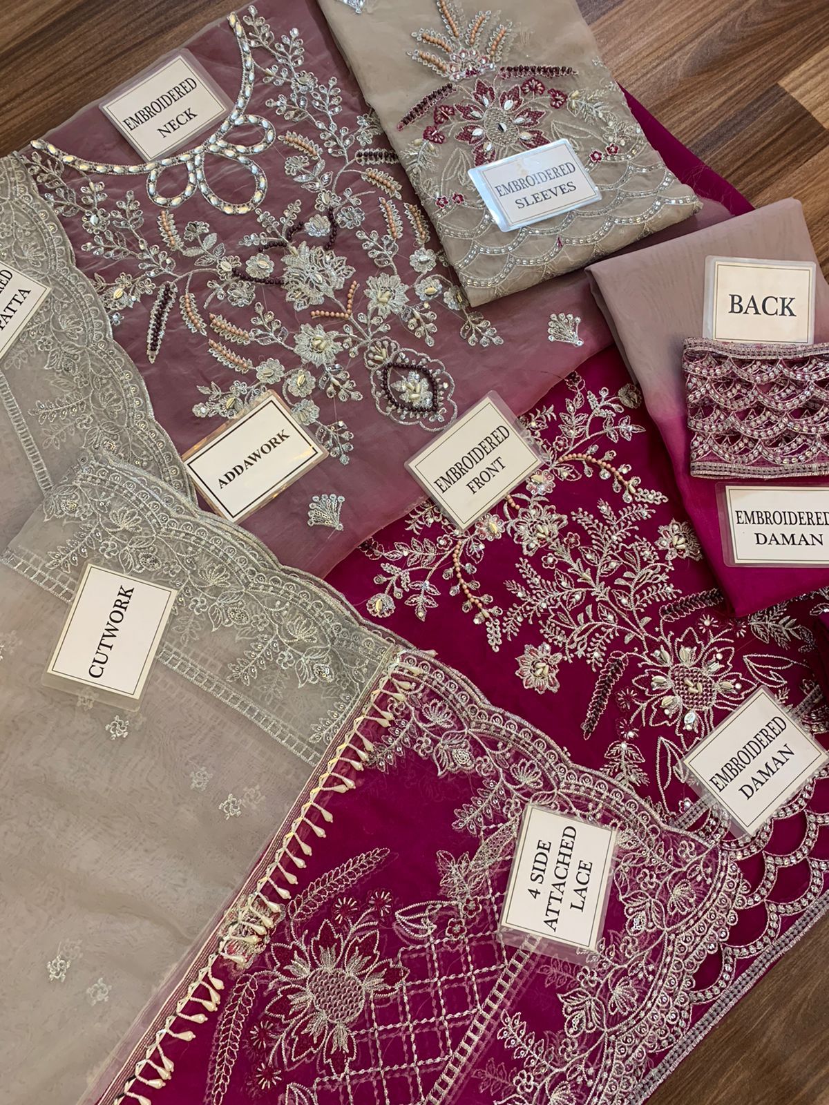 Maria.B Wedding Edition –  Embroidered Suit