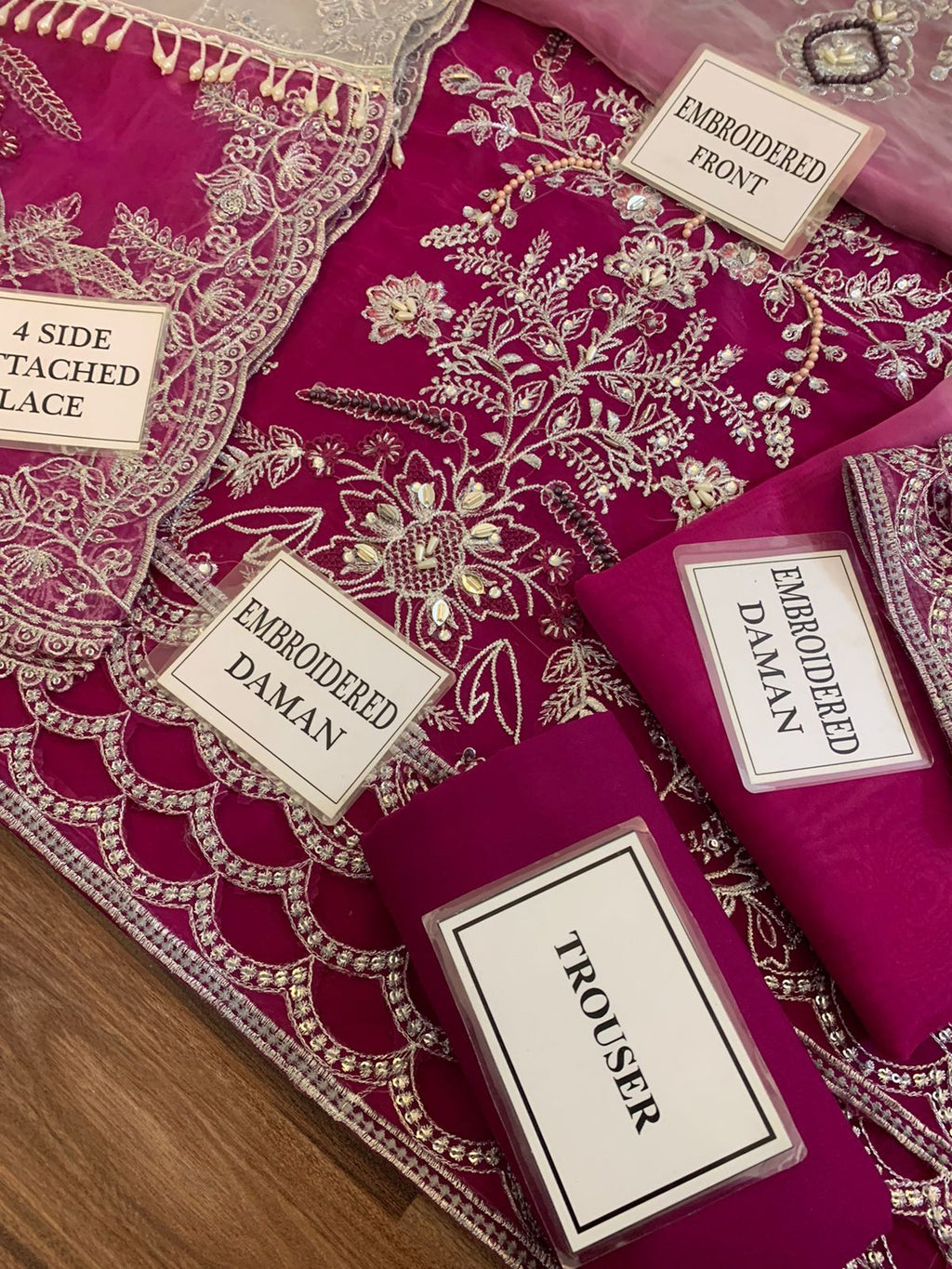 Maria.B Wedding Edition –  Embroidered Suit