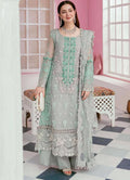 Elaaf Bridal Organza Embroidered Dress