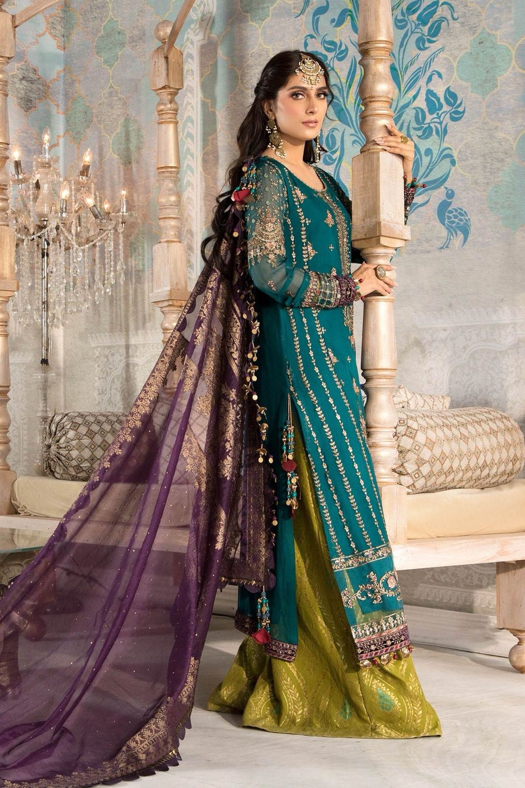 Maria B Chiffon Wedding Collection