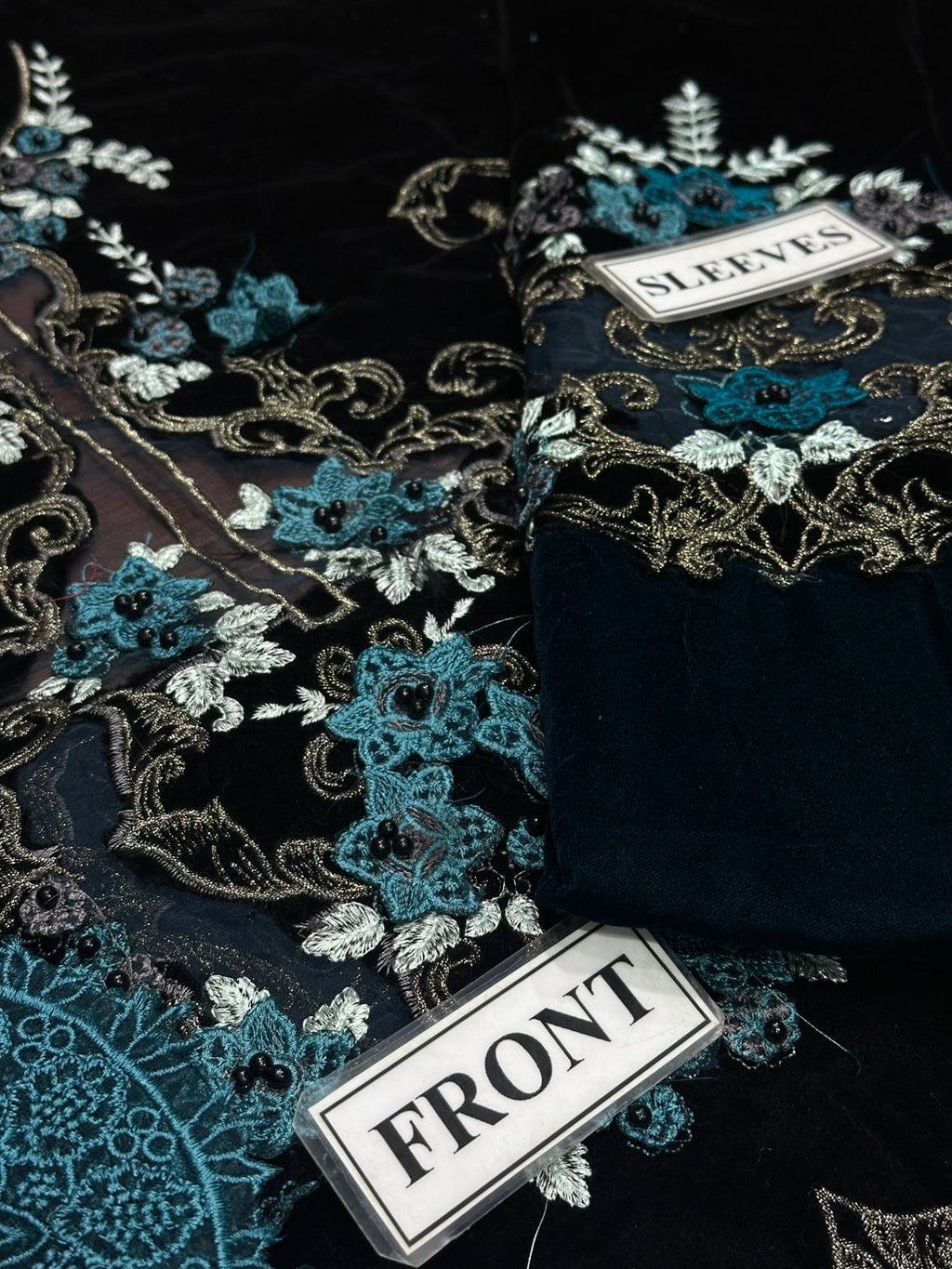 Maria B Velvet Unstitched Replica