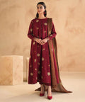 Dhanak 3 Piece Embroidered Suit (Article 2)