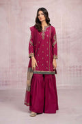 Dhanak 3 Piece Embroidered Suit (Article 13)