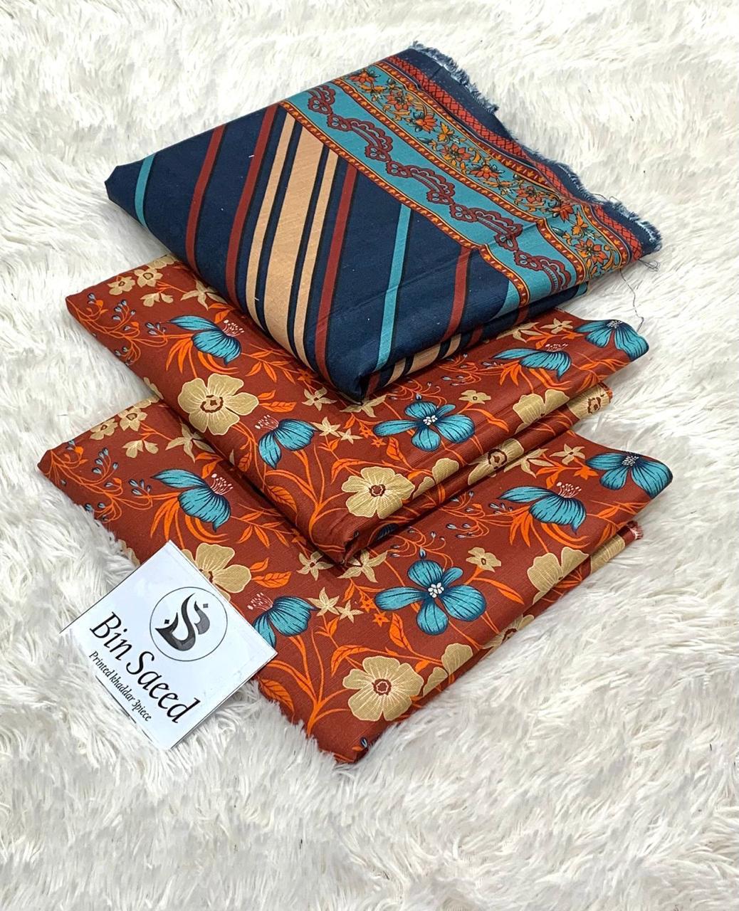 Winter Printed Khaddar Suit (Article 8)