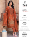 LAWN 3 PIECE EMBRIODERY