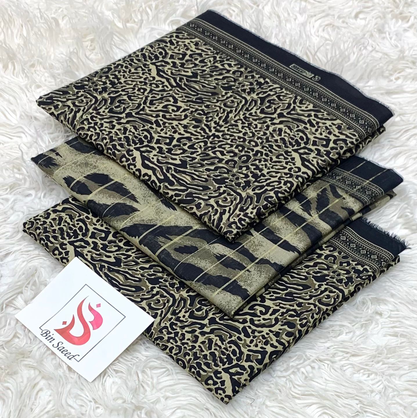 *Bin Saeed 💯 Original *Printed 3pc Collection*
