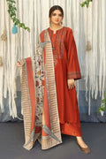 Dhanak 3-Piece Embroidered Suit